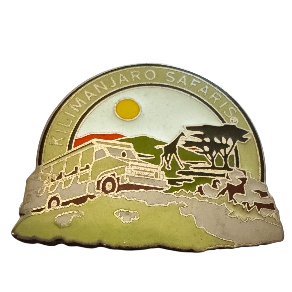 Disney Animal Kingdom Kilimanjaro Safaris Pin • WDW Ride • 2000s Collectible